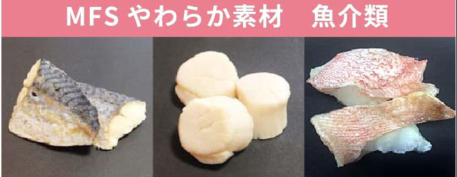 MFSやわらか素材　魚介