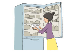 到着後はすぐに冷蔵庫へ！